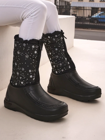 Royalfashion Women's snow boots Gomerres