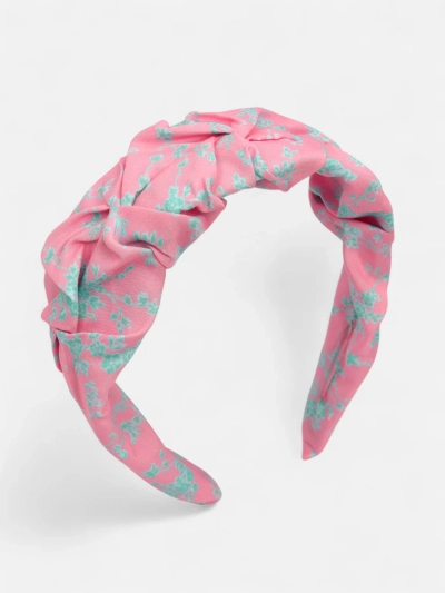 Royalfashion Hairband with Ruching and Print