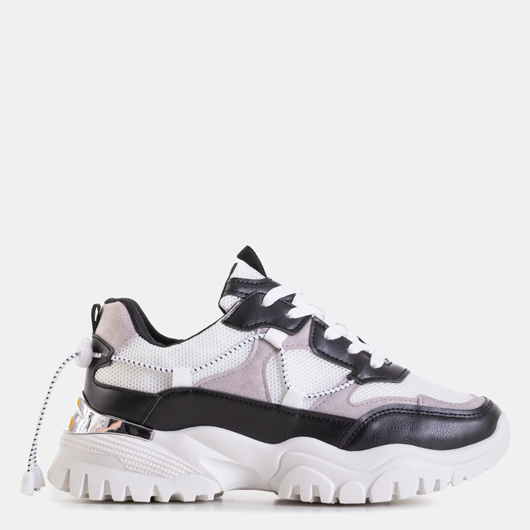 Черно-белые женские кроссовки Wiluna