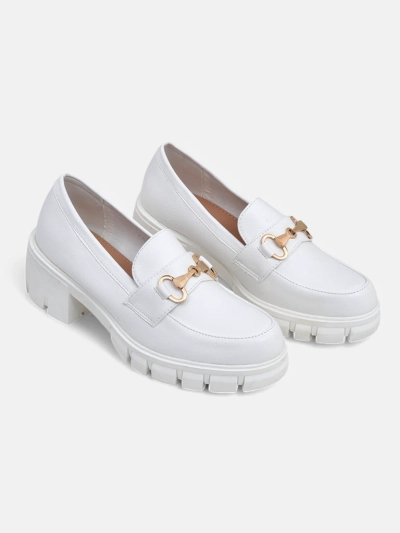 Royalfashion Women's moccasins with low heel Tollere