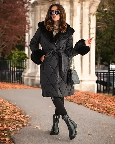 RoyalMode sieviešu šūtā ziemas jakas