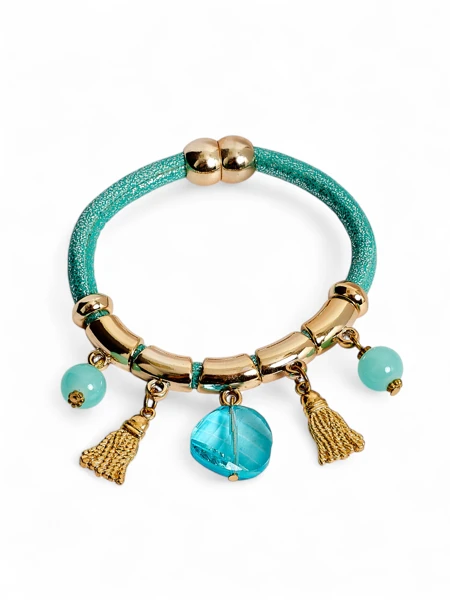 Džuvljakani brasolete me koralitenge thaj brokatja