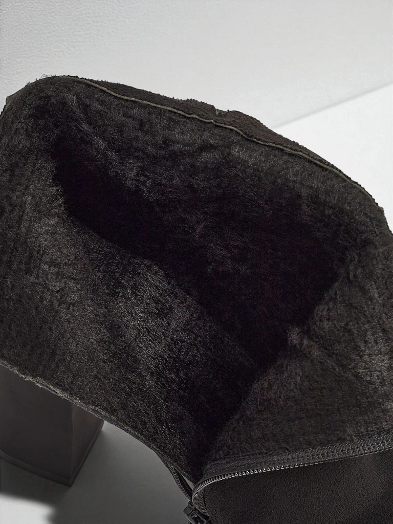 Women's Zavrina Eco-Suede Heeled Ankle Boots