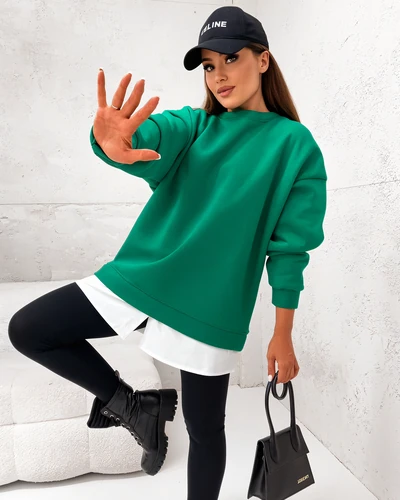 Royalfashion Cotton women's sweatshirt with removable bottom