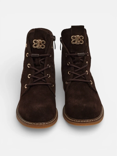 Ažūriniai moteriški aulinukai iš natūralios odos Aurelias