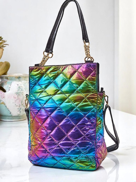Royalfashion Large women's handbag HoloQuilt Shopper