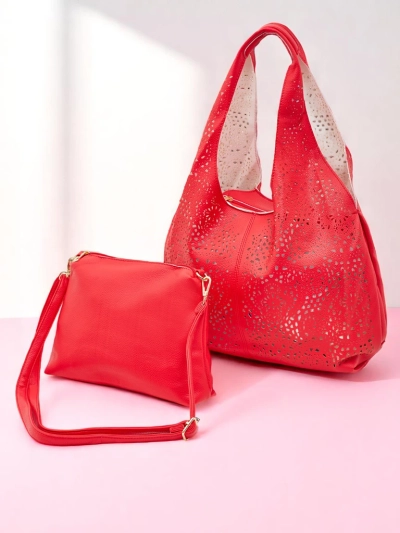 Royalfashion Large women's shopper bag Lira Lace