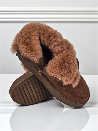 Royalfashion Women's Winter Crest Short Snow Boots