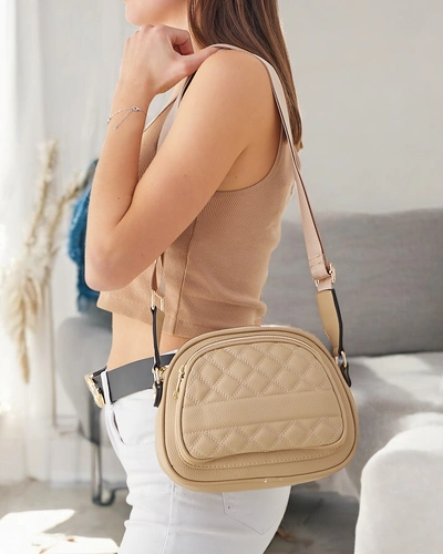 Royalfashion ovāla maza sieviešu somiņa, izgatavota no ekodalītes