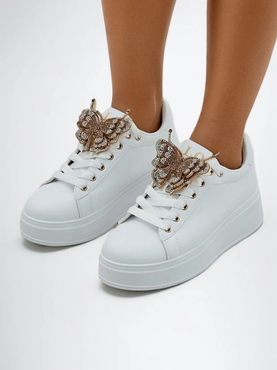 Royalfashion Women's platform sports sneakers Viela