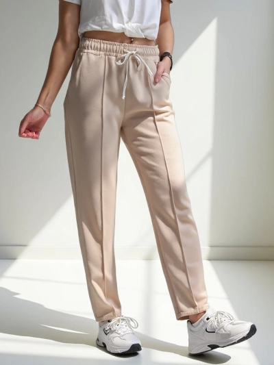Royalfashion Прямые женские брюки из вискозы