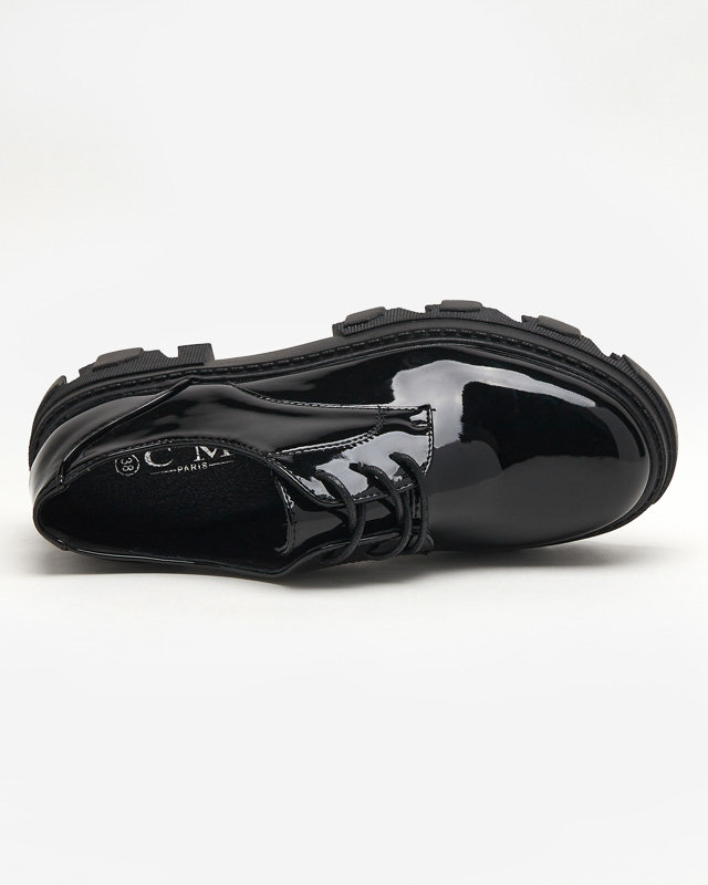 Ladies' black lacquered shoes Binotsi - Footwear