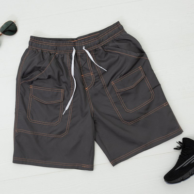 Grey men's sports shorts shorts - Clothing