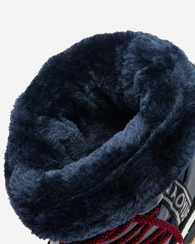 Royalfashion Tumši zili sieviešu sniega zābaki Gepanden