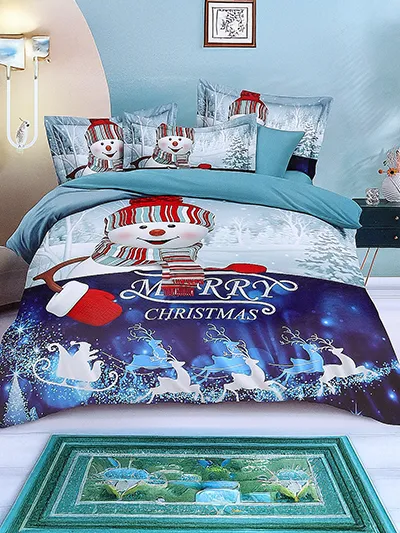 Royalfashion Christmas Bedding 160x200 set 3-PARTS