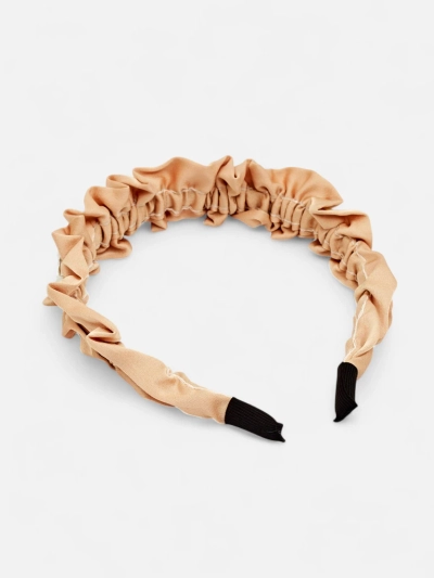 Royalfashion Headband with Ruching and Pearls