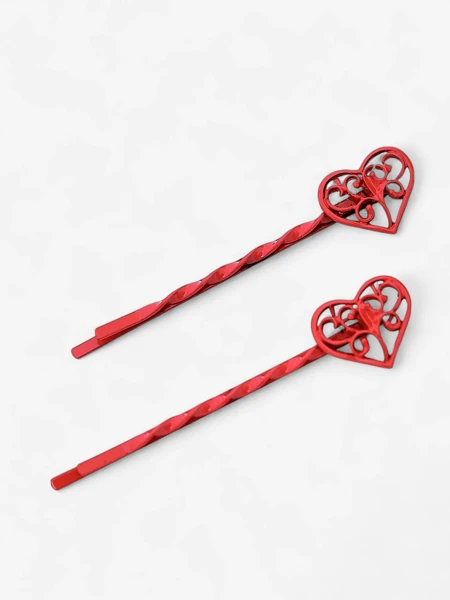 Royalfashion Hairpins with hearts