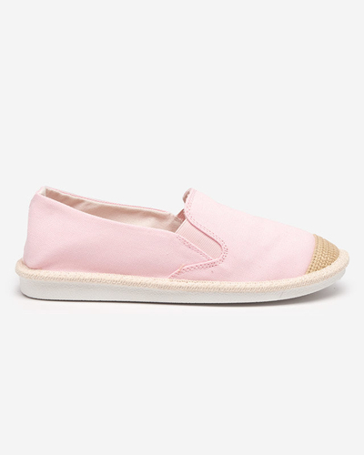 Gaiši rozā sieviešu espadrilles Joll- Footwear