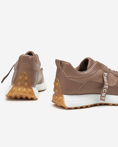 OUTLET Brown women's sports shoes Arika - Footwear