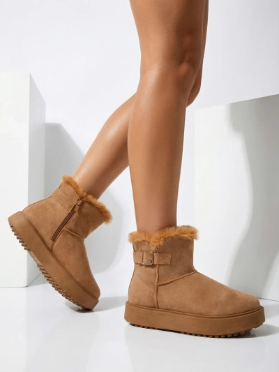 Royalfashion Krutki čevlji a'la snežni škornji venski Aurelia Classico