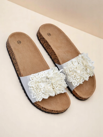 Royalfashion женские шлепанцы с маленькими цветочками Occes