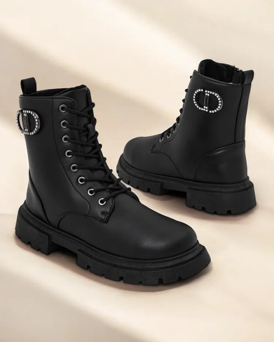 Royalfashion Eco leather women's ankle boots Enoll