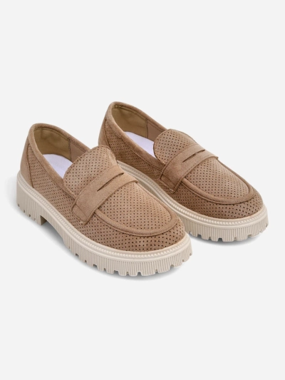 Royalfashion Sieviešu ekosuede mokasīni Dunes