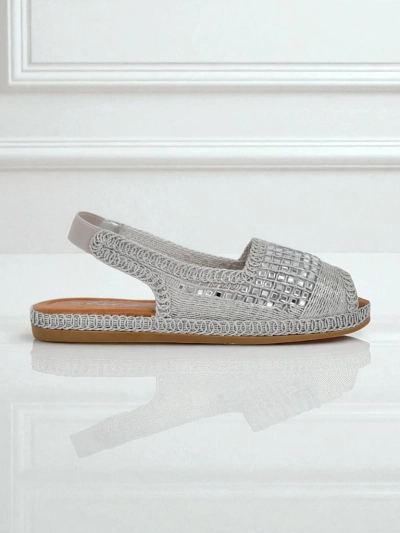 Royalfashion Женские сандалии эспадрильи с цирконами Belle Sparkle