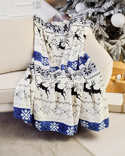 Royalfashion Ziemassvētku segas sega 200x220