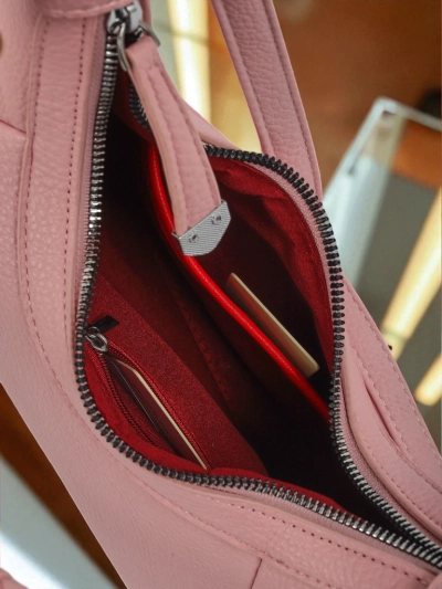 Royalfashion Small Women's Eco-Leather Handbag with Decorative Strap Lacquea