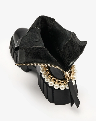 Royalfashion Black women's boots Zifosca