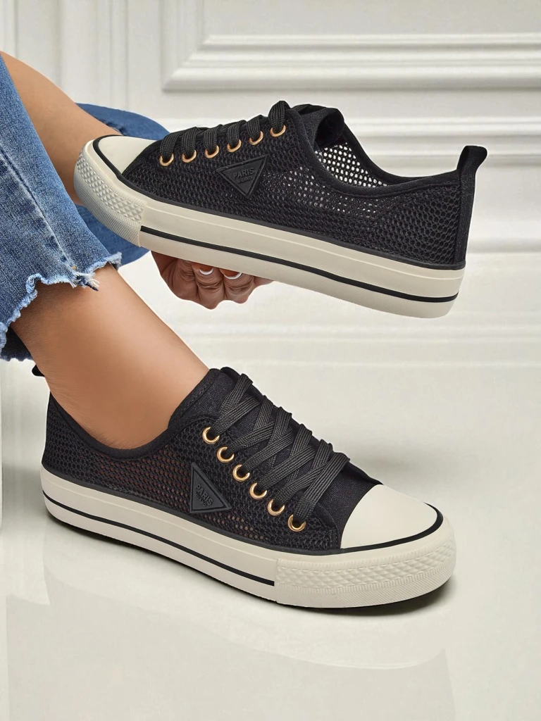 Royalfashion Sieviešu perforētie sporta apavi Rebbse