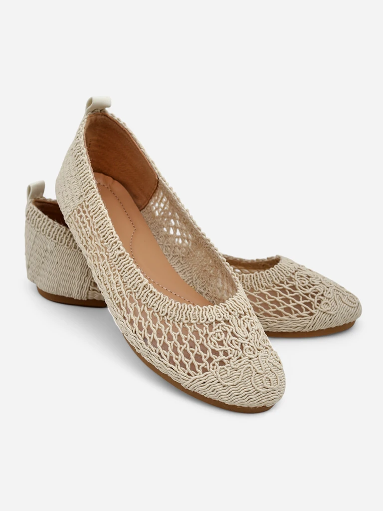 Royalfashion Женские балетки с перфорацией Annete