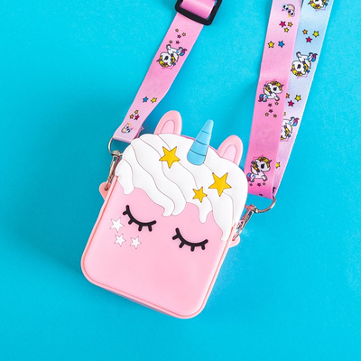Gaiši rozā Unicorn soma ar vienradzi - Aksesuāri