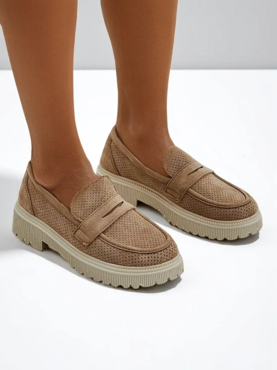 Royalfashion Women's eco-suede moccasins Dunes