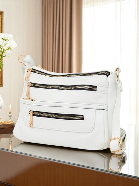 Royalfashion Mazs kvadrātveida rokassomiņa no ekoloģiskās ādas Niva Time