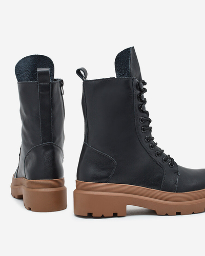 Royalfashion Eko ādas sieviešu bagger zābaki Vederme