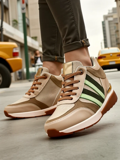 Royalfashion Women's sports shoes with a hidden wedge Venixxe