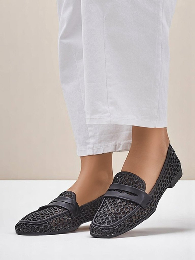 Royalfashion Openwork women’s moccasins Azuros