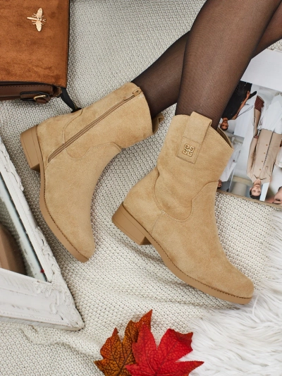 Женские ботинки из эко-замши Kelmoria