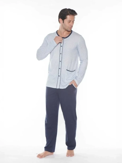 Royalfashion Cotton men's pajamas with print