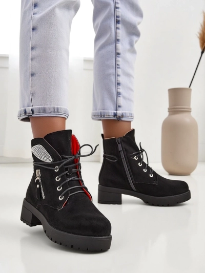 Royalfashion Women's ankle boots worker Volio