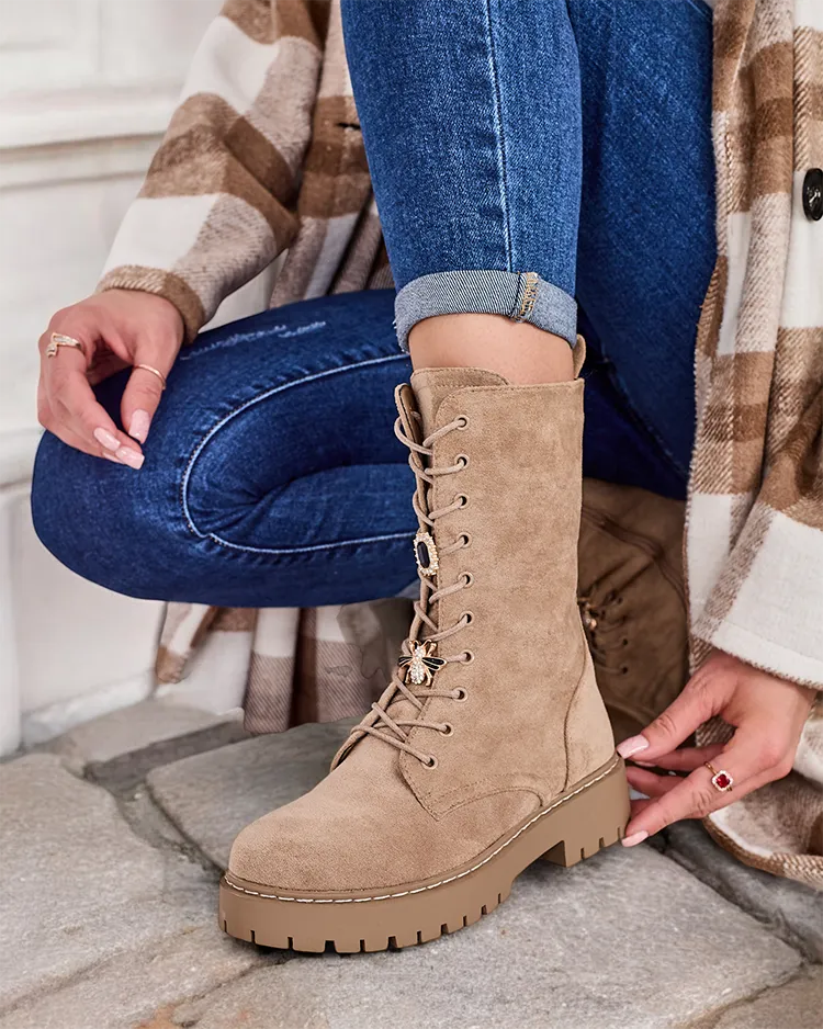 Royalfashion Women's lace-up ankle boots Ronuw