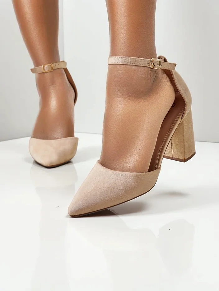 Royalfashion Женские туфли на каблуке из экокожи Caldeno