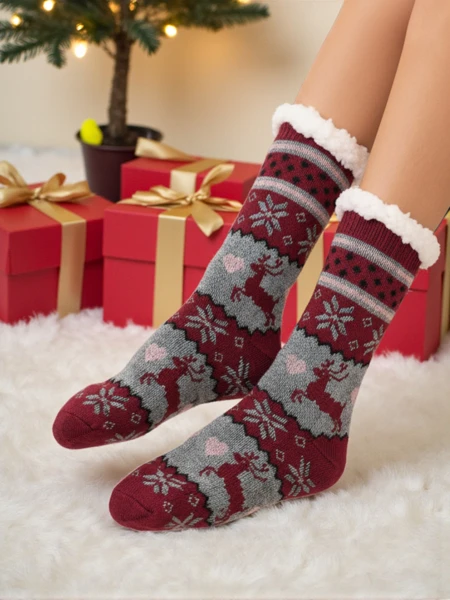 CocoWarm Women's Warm Christmas Socks