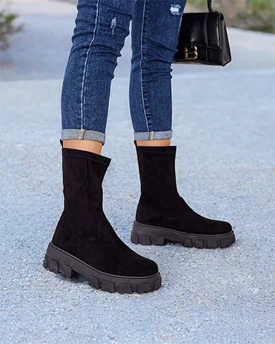 Royalfashion Women's platform boots Firo