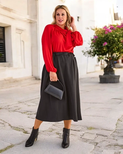 Royalfashion Women's midi skirt