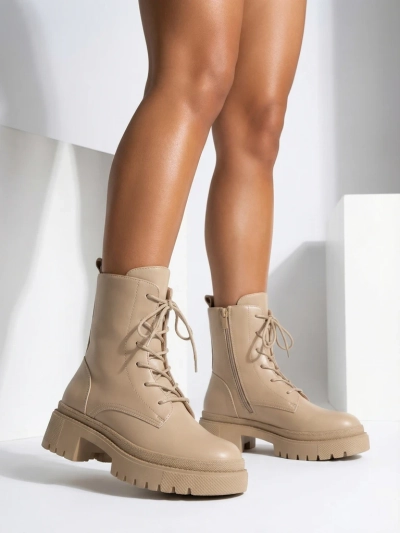 Royalfashion Women's Bumalo lace-up boots