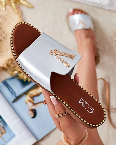 Royalfashion Sieviešu eko ādas čības Cemenna