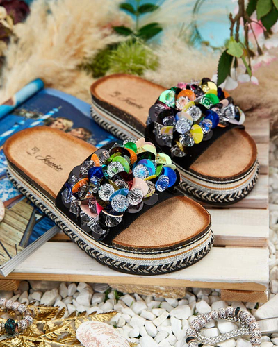 Royalfashion Sieviešu biksītes Loassa rhinestone